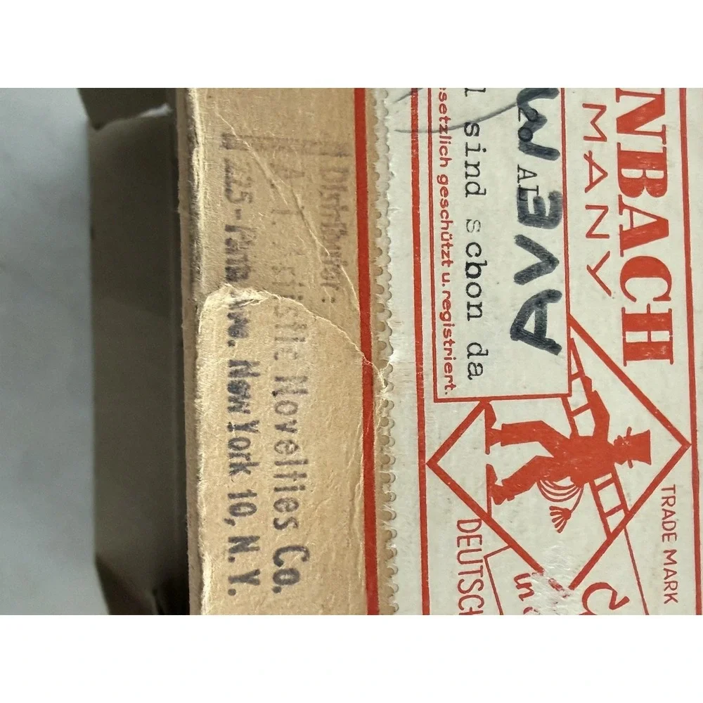 1940s Steinbach Western Zone Thorens Musical Ave Maria Gounod Germany With Box!